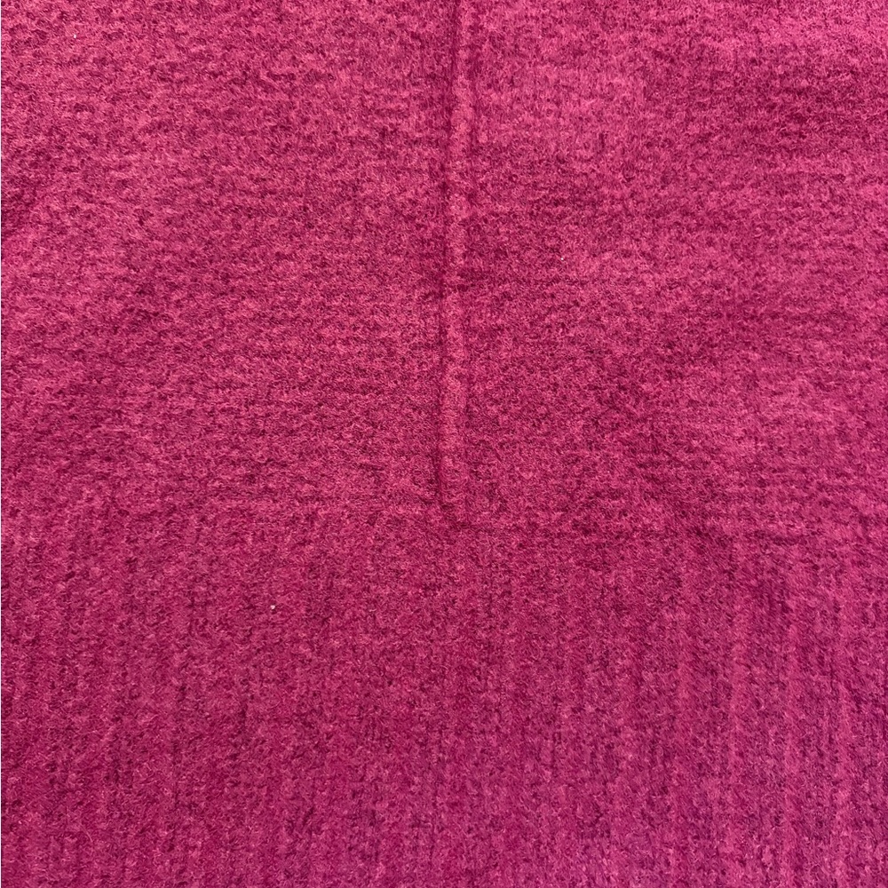 NWOT Free People Peaches Oversized Tunic Sweater in Plum Caspia Women’s Medium - Picture 14 of 16